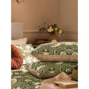 William Morris At Home Strawberry Thief Nettle Duvet Cover Set